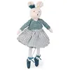 Moulin Roty Poupée souple souris Charlotte La petite école de danse (30 cm)