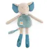 Moulin Roty Hochet peluche éléphant Sous mon baobab (28 cm)