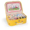 Moulin Roty Valise dînette thé métal La Grande Famille