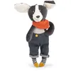 Moulin Roty Peluche chien Puce bleu Puce et Pilou (26 cm)