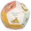 Moulin Roty Ballon souple Trois petits lapins (10 cm)
