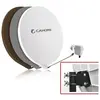 Parabole Fibre Cahors SMC 80 cm Grise Monture Metal