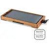 Livoo Plancha Bambou, Gril de table, Marron