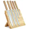 Livoo Set de 5 couteaux et support magnétique