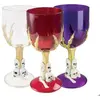 P'TIT Clown re99004 - Verre à pied halloween plas