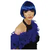 Perruque carrée bleue style Cabaret (x1) REF/60591 ptit clown