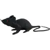 RAT PLASTIQUE NOIR 17 CM