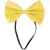 Noeud papillon tissu Jaune Fluo Adulte