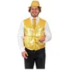Gilet doré or sans manche avec sequins - PTIT CLOWN - REF/16634 - Thèm...