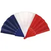 Eventail France tricolore: bleu, blanc et rouge (x1) REF/18120