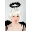 Serre tete halo d'ange noir