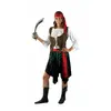 Costume adulte pirate femme des caraibes s/m