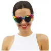 PTIT CLOWN - Regenboog hart glazen voor volwassenen