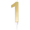 Bougie anniversaire - PTIT CLOWN - Géante - Or - Chiffre 1