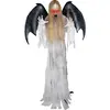White Fury Halloween Pop met Beweging, Geluid en Lichtjes 170cm