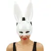PTIT Clown re23391 - Demi masque lapin irisé