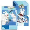 Sacs Surprise - PTIT CLOWN - Lapins Crétins - Lot de 8 - Bleu