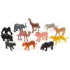 Lot de 4 mini animaux zoo - PTIT Clown - Multicolore - Pour enfants - ...