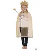 P'TIT Clown Verkleedset Prinses Goud 3-delig voor kind