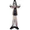 CLOWN ANIMÉ 160CM  Noir- DECORATION DE FETE HALLOWEEN