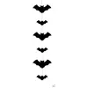 Guirlande - P'TIT Clown - re22934 - Chauve-souris en papier - 120 cm -...