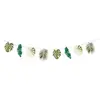 Guirlande feuilles tropicales - PTIT CLOWN - 3m - Vert - Feuilles arti...