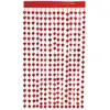 Rideau - PTIT Clown - re22652 - Coeurs Rouges - 1 x 2 mètres - Lamé Mé...