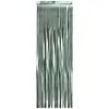 1 Rideau lamé vert Olive/Sauge matte pour décoration porte 2.40m x 1m ...
