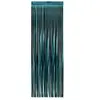 PTIT CLOWN 1 Rideau lamé bleu pétrole matte pour décoration porte 2.40m x 1m REF/22751