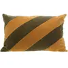 Coussin bande trio Kaki 40x60 cm - Amadeus