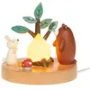 Veilleuse à brancher feu de camp (12 cm)