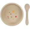 Amadeus Les Petits Assiette ventouse + cuillère en silicone Gabrielle l'abeille