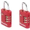 MASTER LOCK 2 Cadenas 30 mm à combinaison TSA