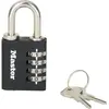 Master Lock Cadenas à combinaison avec clé de secours Master Lock 40mm