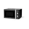 SCHNEIDER - SMW20VMB - Micro-Ondes Vintage - Monofonction - 20 Litres - 700 Watts - Coloris Noir