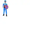 The Avengers Klassieke Captain America outfit met schild voor jongens - Verkleedkleding