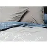 SOLEIL D OCRE Drap plat 180x290 cm brodé navigateur par Sylvie Thiriez