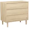 Sauthon Commode 3 Tiroirs Paloma Bois