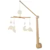 Sauthon Mobile musical bébé en bois avec 4 jouets