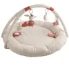 Tapis D'éveil Rond En Bouclette Coton Bio