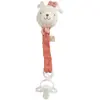 Attache -Tétine En Coton Bio Et Bouclette