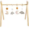 Arche D'éveil Bois Avec 4 Jouets