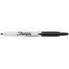 Sharpie marqueurs permanents | pointe fine rétractable | noir | lot de 12