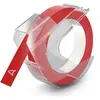 Merkloos / Sans marque DYMO 3D label tapes labelprinter-tape rood