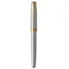 AUCUNE Parker Sonnet vulpen | Roestvrij staal met goud detail | Fijne penpunt | Geschenkdoos