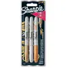 Sharpie Metallic Marker Permanent f 3 Stk Blister (1986006)
