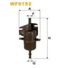 Filtre à carburant norauto wf8152