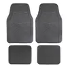 4 tapis universels noirs en pvc