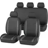 Jeu complet de housses universelles voiture 1er prix gris et noir