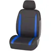 1 housse universelle siège avant voiture 1er prix noir et bleu
